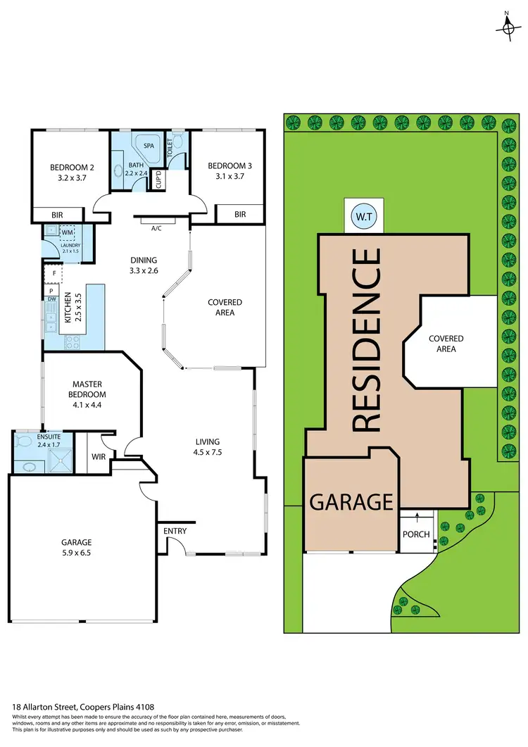 Floorplan of Homely house listing, 18 Allarton Street, Coopers Plains QLD 4108