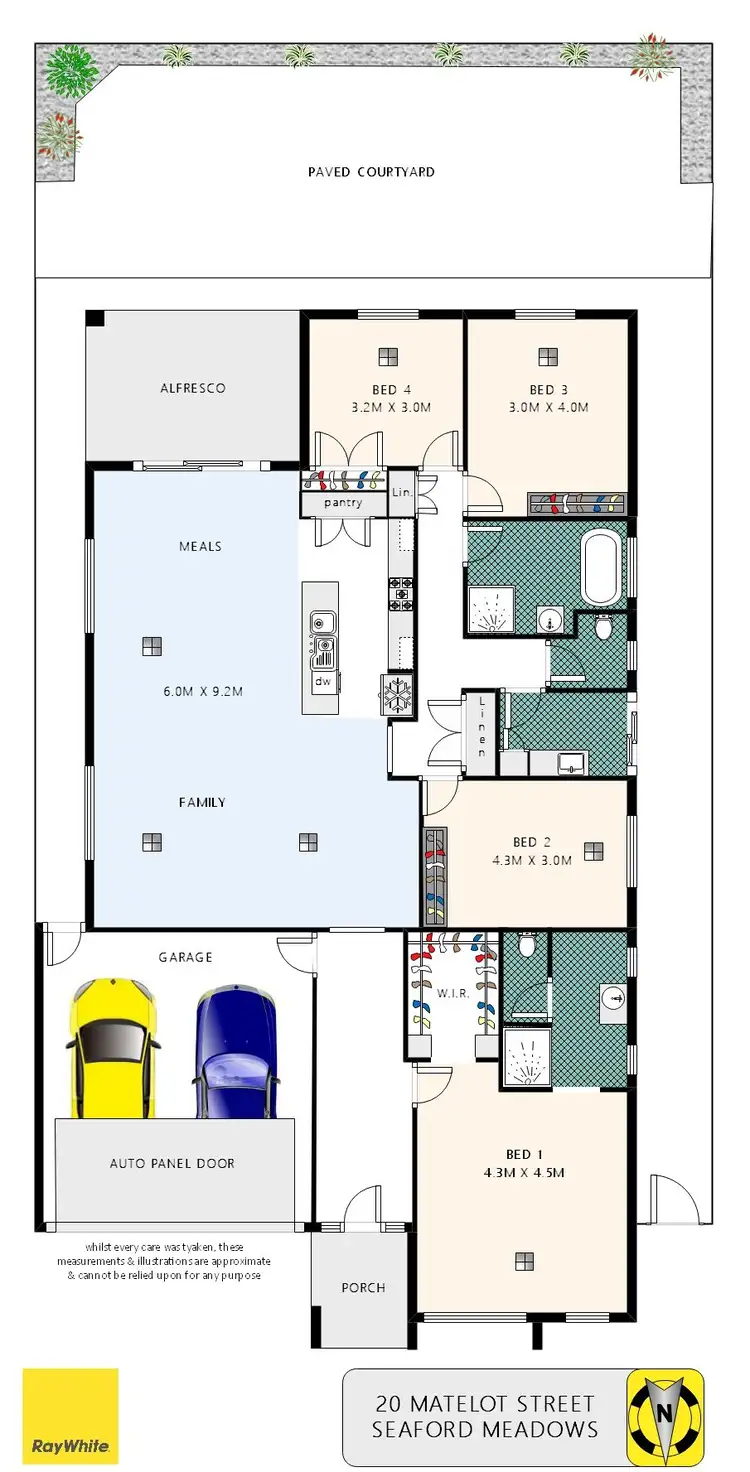Floorplan of Homely house listing, 20 Matelot Street, Seaford Meadows SA 5169
