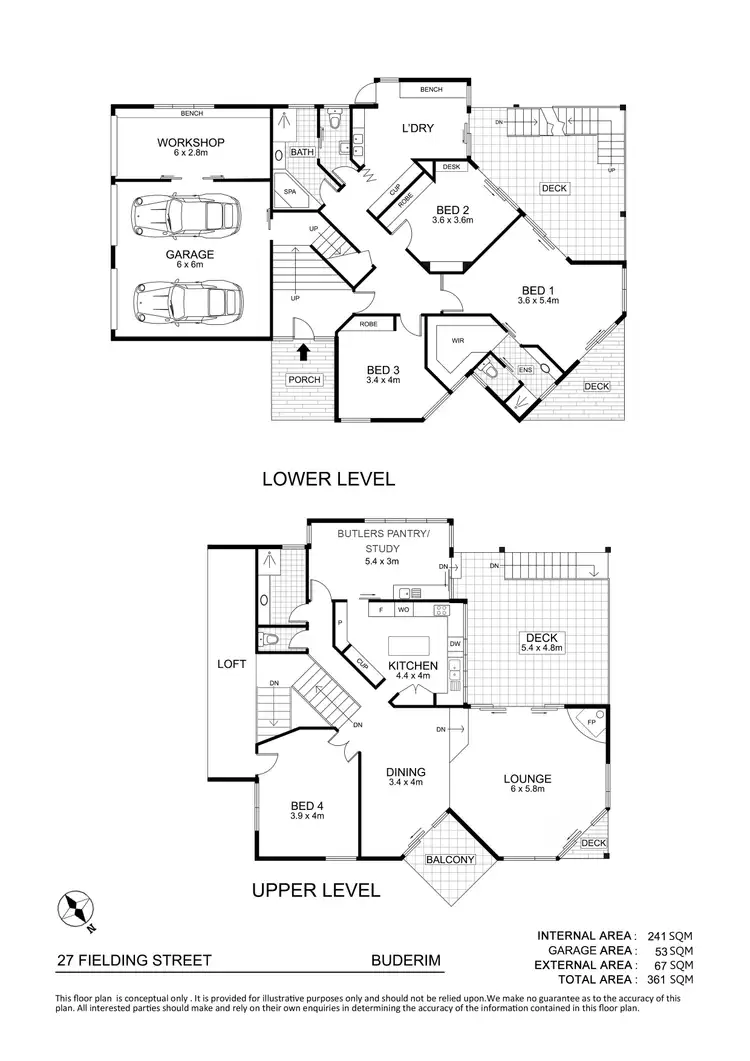 Floorplan of Homely house listing, 27 Fielding Street, Buderim QLD 4556