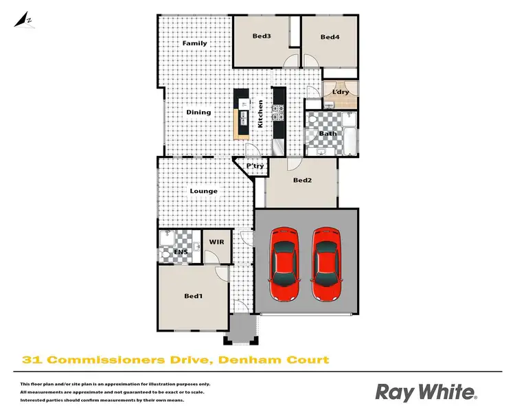 Floorplan of Homely house listing, 31 Commissioners Drive, Denham Court NSW 2565