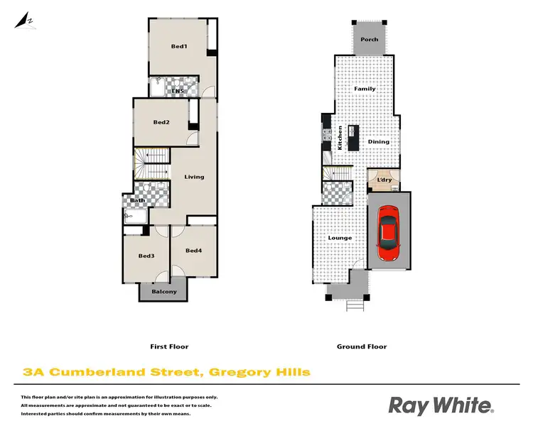 Floorplan of Homely house listing, 3A Cumberland Street, Gregory Hills NSW 2557