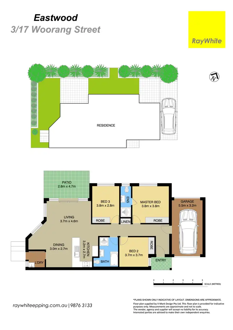 Floorplan of Homely villa listing, 3/17 Woorang Street, Eastwood NSW 2122