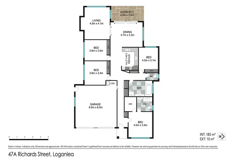 Floorplan of Homely house listing, 47A Richards Street, Loganlea QLD 4131