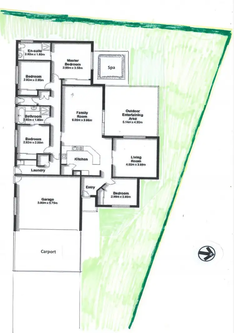Floorplan of Homely house listing, 13 Oasis Court, Morayfield QLD 4506