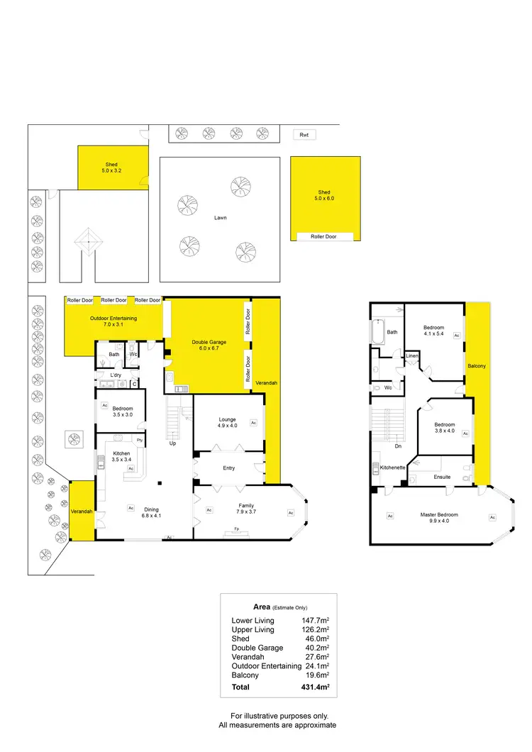 Floorplan of Homely house listing, 228A Shepherds Hill Road, Bellevue Heights SA 5050