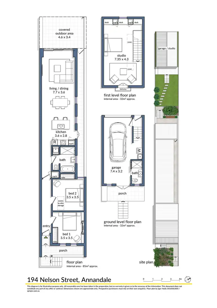 Floorplan of Homely house listing, 194 Nelson Street, Annandale NSW 2038
