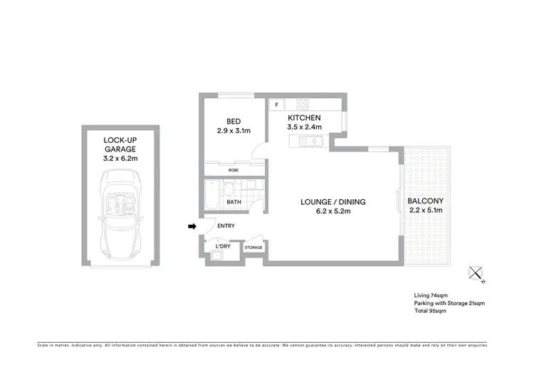 Floorplan of Homely apartment listing, 2/2 Finlay Road, Turramurra NSW 2074