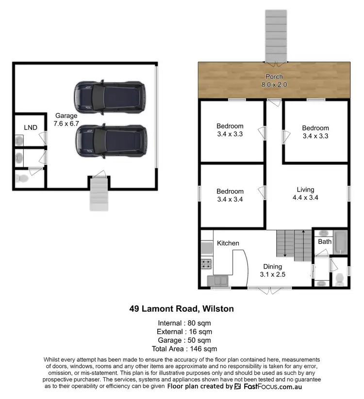 Floorplan of Homely house listing, 49 Lamont Road, Wilston QLD 4051