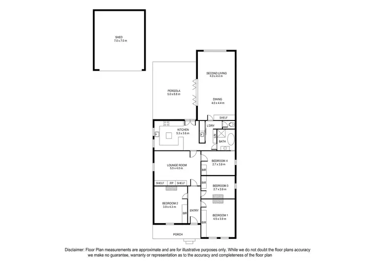 Floorplan of Homely house listing, 51 Penola Road, Mount Gambier SA 5290