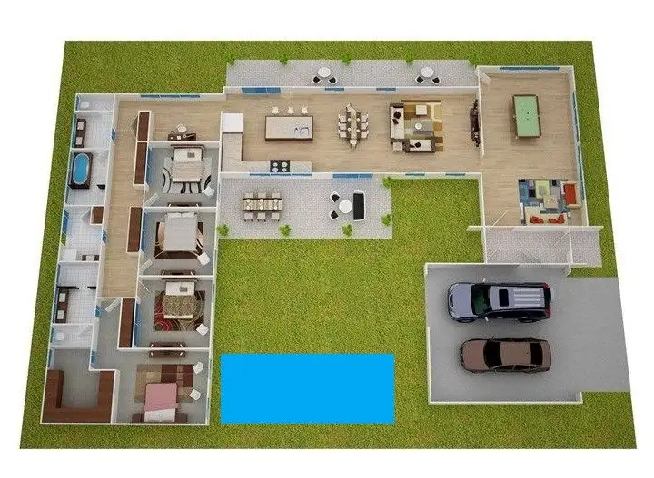Floorplan of Homely house listing, 109 Sunhaven Boulevard, Burdell QLD 4818