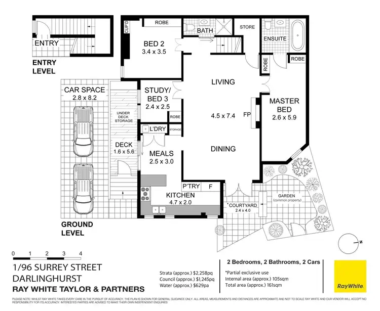 Floorplan of Homely apartment listing, 1/96 Surrey Street, Darlinghurst NSW 2010
