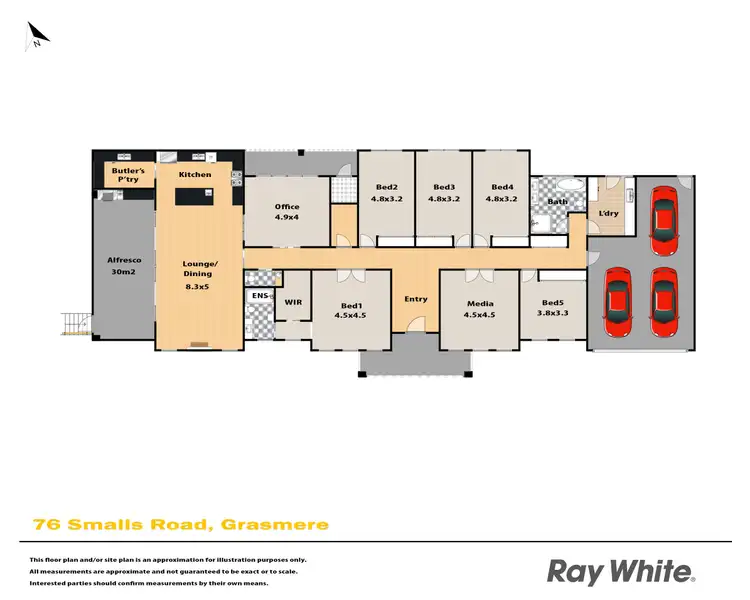 Floorplan of Homely house listing, 76 Smalls Road, Grasmere NSW 2570