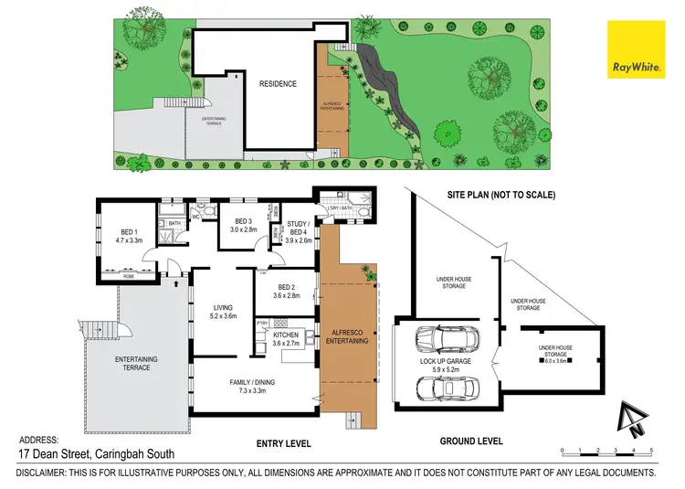 Floorplan of Homely house listing, 17 Dean Street, Caringbah South NSW 2229
