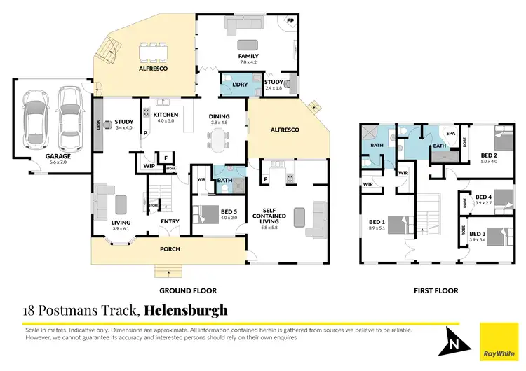 Floorplan of Homely house listing, 18 Postmans Track, Helensburgh NSW 2508
