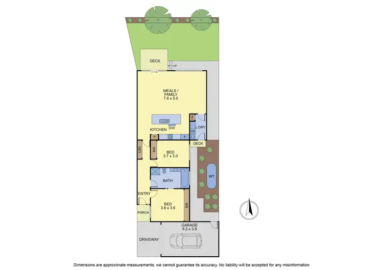 Floorplan of Homely house listing, 2/22 Niel Street, Croydon VIC 3136
