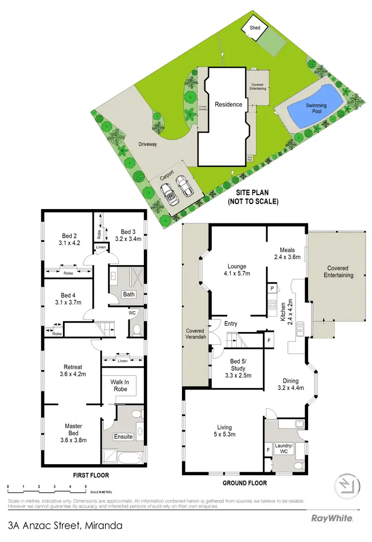 Floorplan of Homely house listing, 3a Anzac Street, Miranda NSW 2228