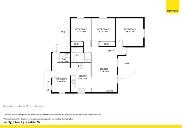 Floorplan of Homely house listing, 26 Ogle Avenue, Quirindi NSW 2343