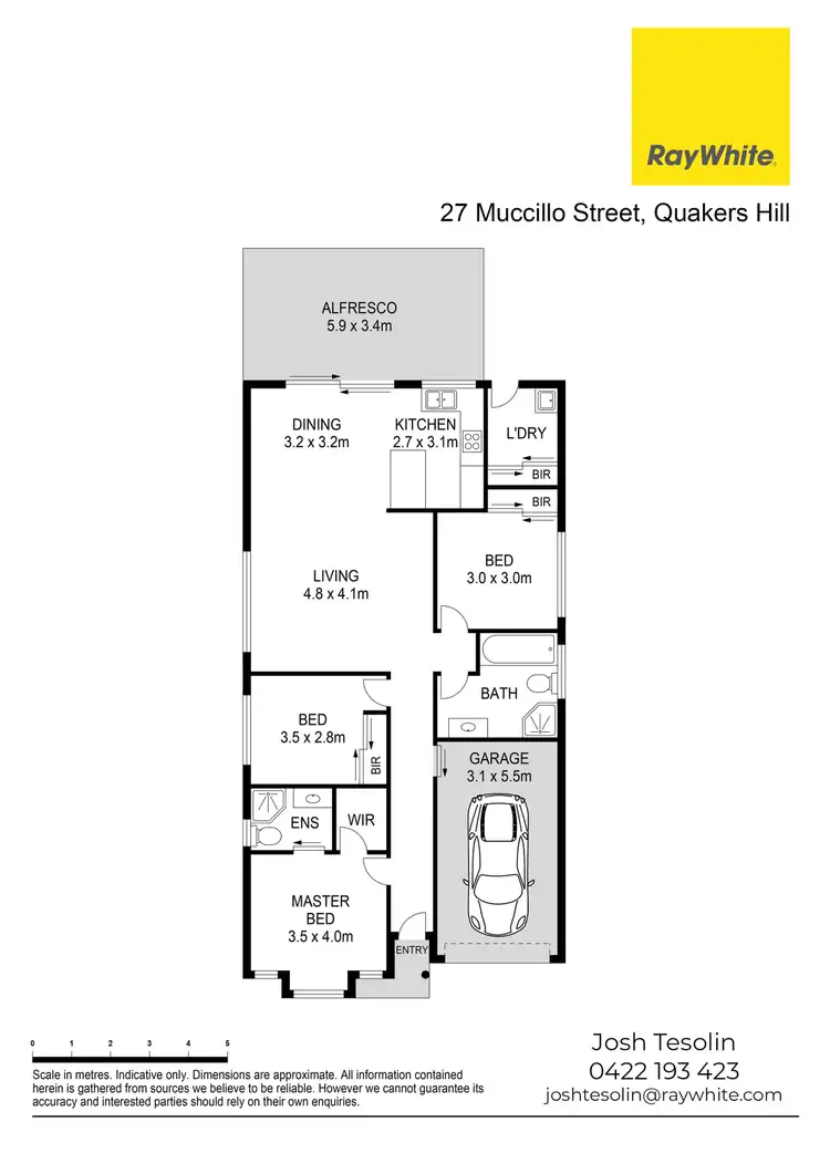 Floorplan of Homely house listing, 27 Muccillo Street, Quakers Hill NSW 2763