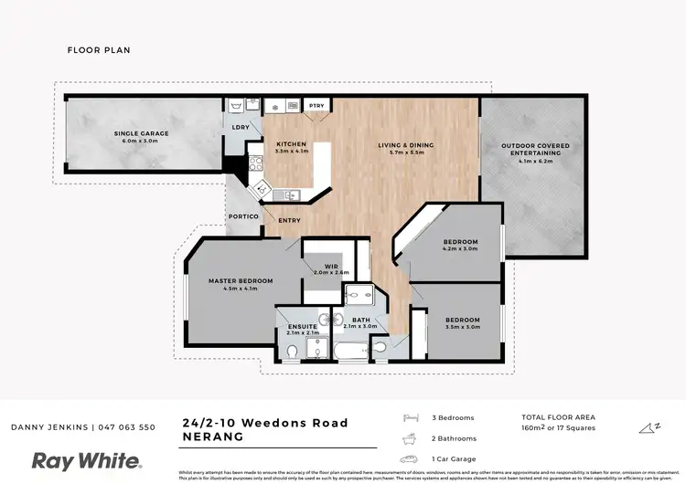 Floorplan of Homely unit listing, 24/2-10 Weedons Road, Nerang QLD 4211