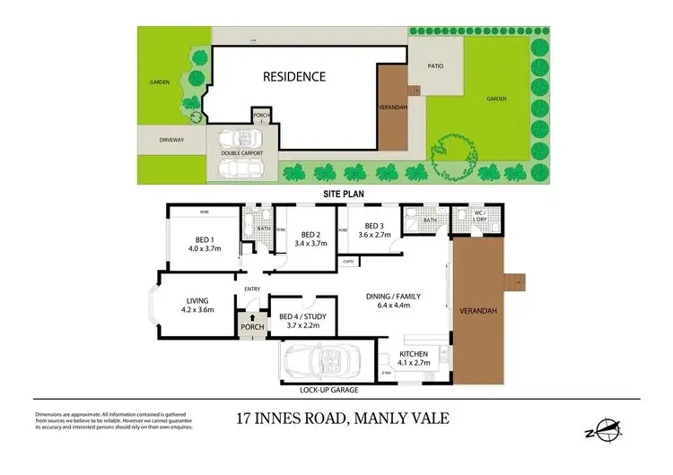Floorplan of Homely house listing, 17 Innes Road, Manly Vale NSW 2093