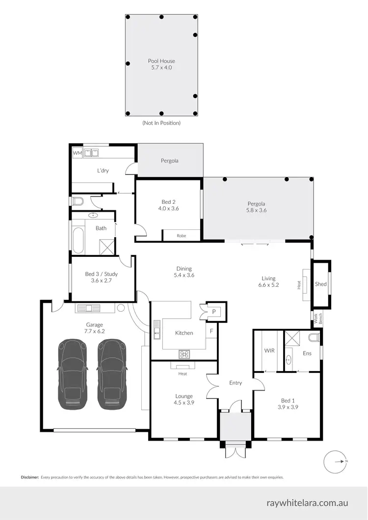 Floorplan of Homely house listing, 4 Eagleview Crescent, Bell Post Hill VIC 3215