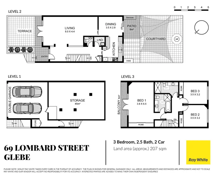 Floorplan of Homely house listing, 69 Lombard Street, Glebe NSW 2037