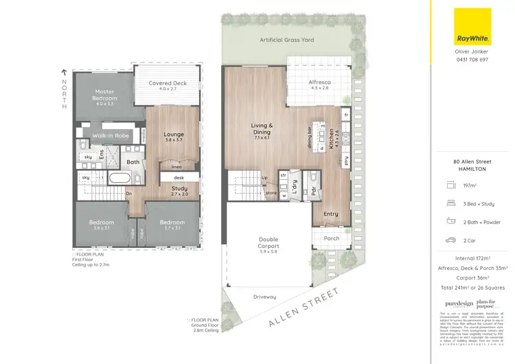 Floorplan of Homely house listing, 80 Allen Street, Hamilton QLD 4007