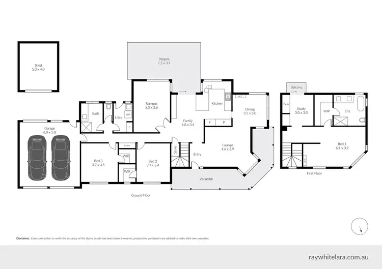 Floorplan of Homely house listing, 4-6 Reliance Avenue, Lara VIC 3212