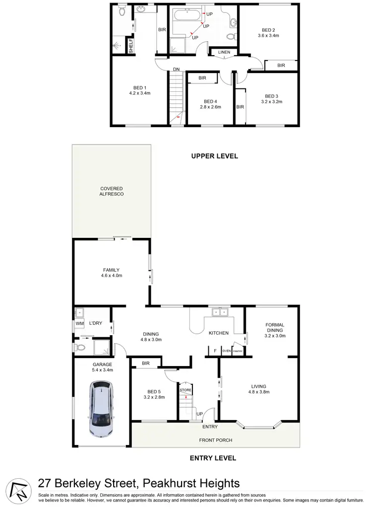 Floorplan of Homely house listing, 27 Berkeley Street, Peakhurst Heights NSW 2210