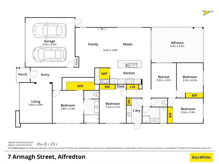 Floorplan of Homely house listing, 7 Armagh Street, Alfredton VIC 3350