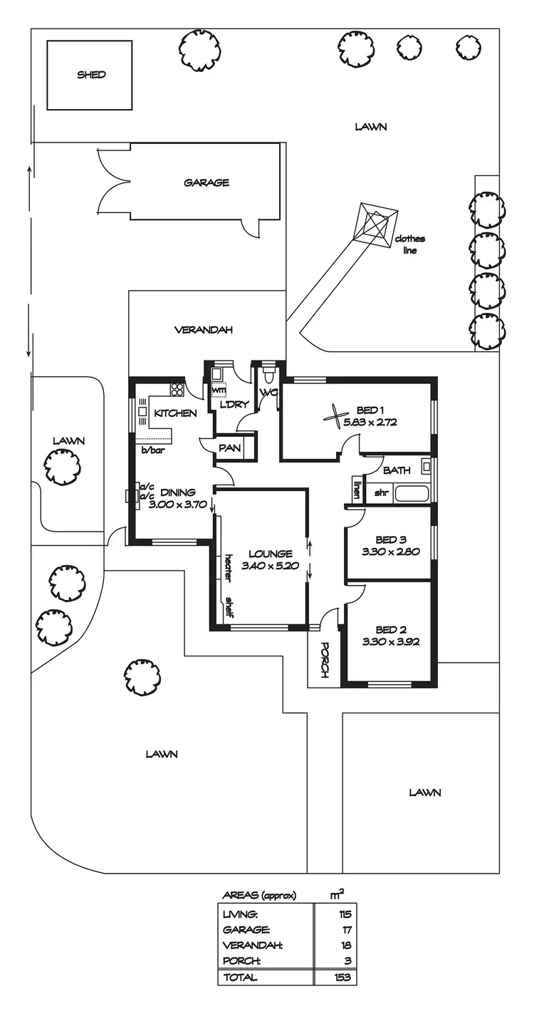 Floorplan of Homely house listing, 24 Margitich Street, Croydon Park SA 5008