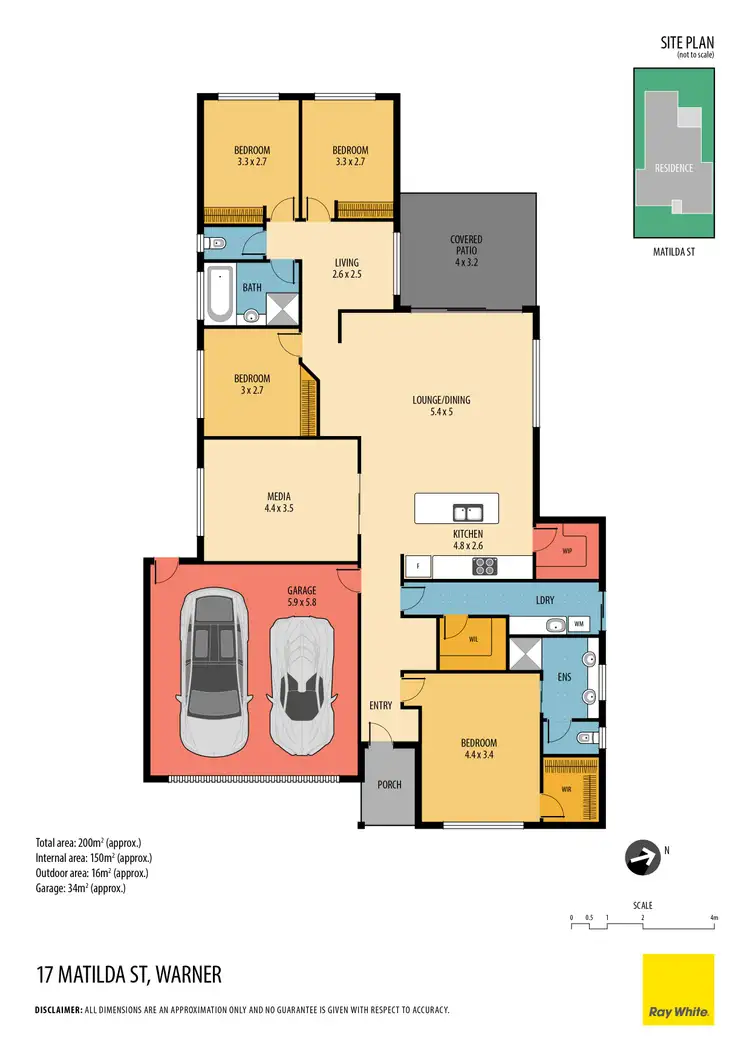 Floorplan of Homely house listing, 17 Matilda Street, Warner QLD 4500