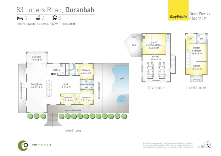 Floorplan of Homely rural property listing, 83 Loders Road, Duranbah NSW 2487