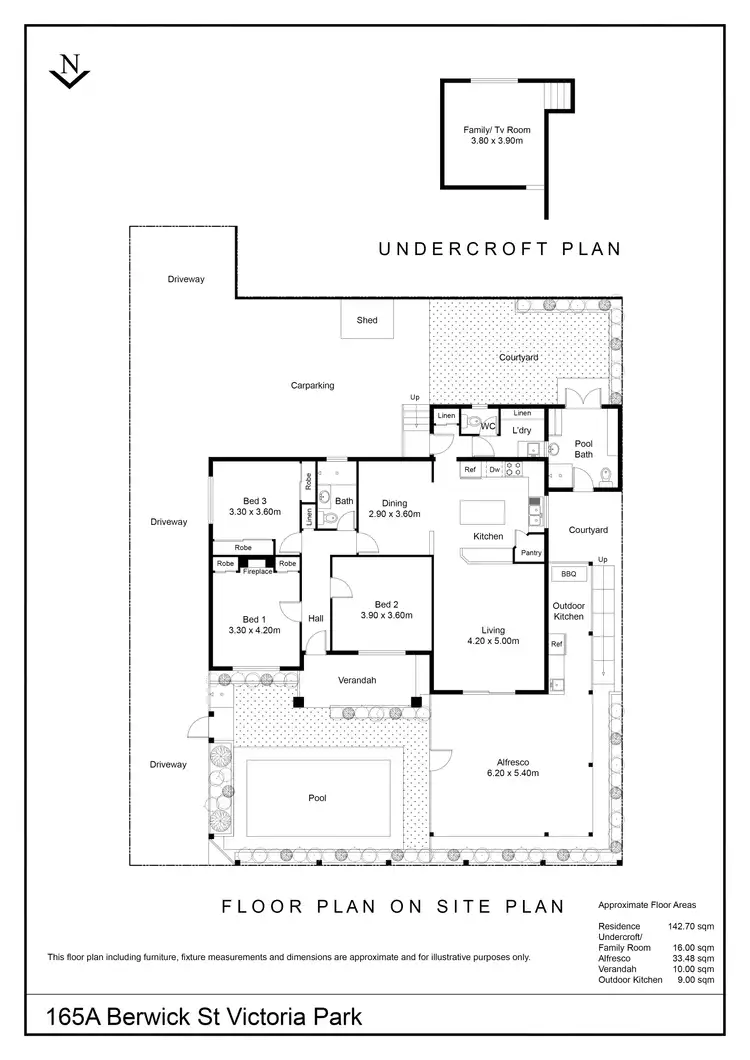 Floorplan of Homely house listing, 165A Berwick Street, Victoria Park WA 6100