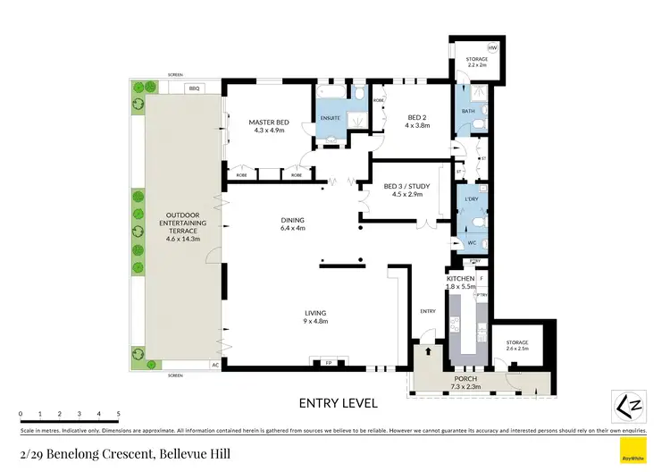 Floorplan of Homely apartment listing, 2/29 Benelong Crescent, Bellevue Hill NSW 2023