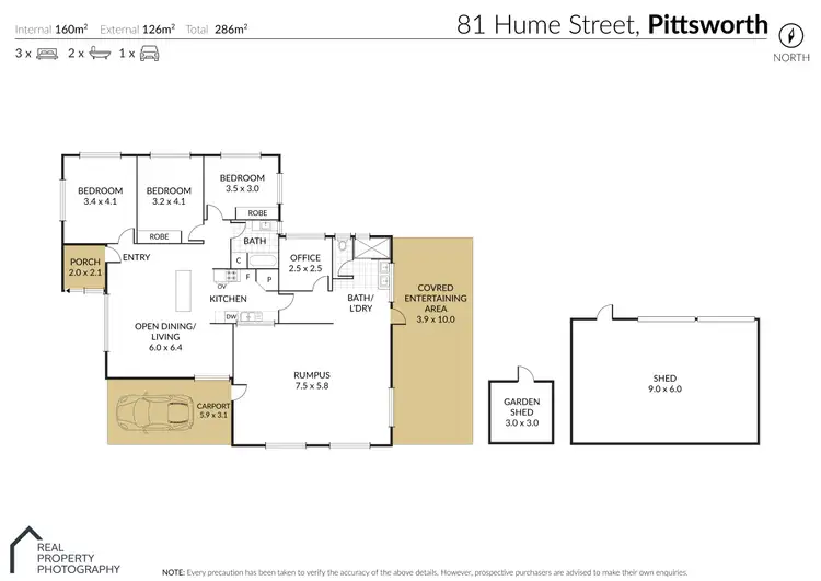 Floorplan of Homely house listing, 81 Hume Street, Pittsworth QLD 4356