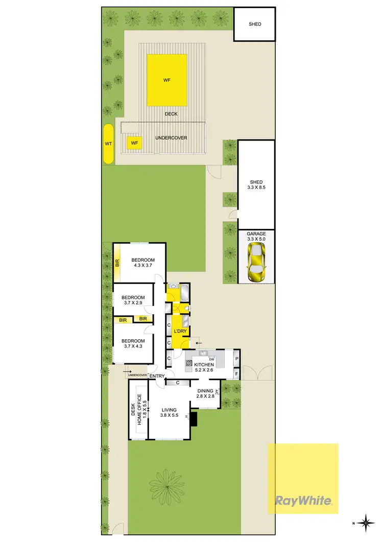 Floorplan of Homely house listing, 11 Tanner Street, Breakwater VIC 3219