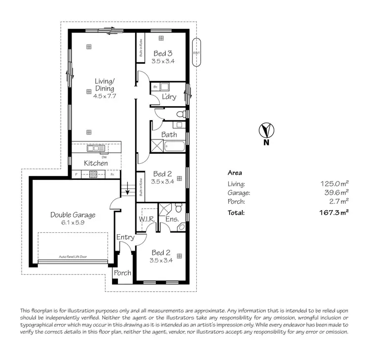 Floorplan of Homely house listing, 4 Albion Court, Mount Barker SA 5251