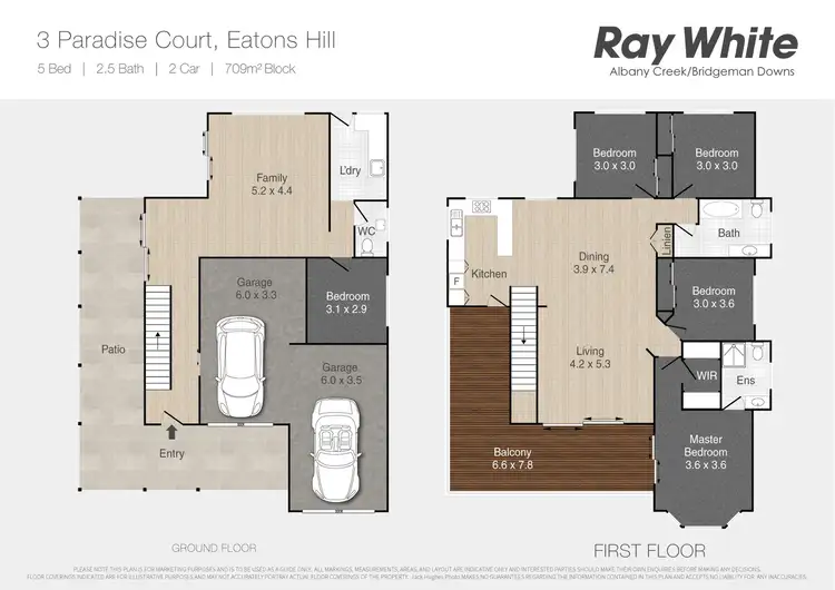 Floorplan of Homely house listing, 3 Paradise Court, Eatons Hill QLD 4037