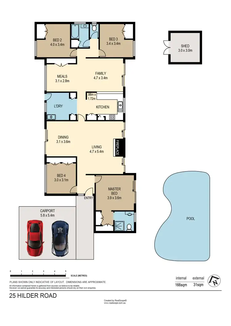 Floorplan of Homely house listing, 25 Hilder Road, The Gap QLD 4061