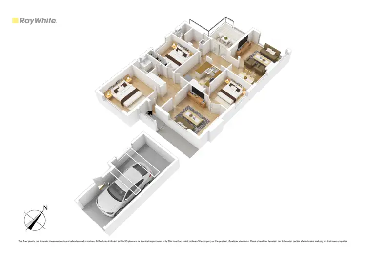 Floorplan of Homely house listing, 50 Derrick Street, Lalor VIC 3075
