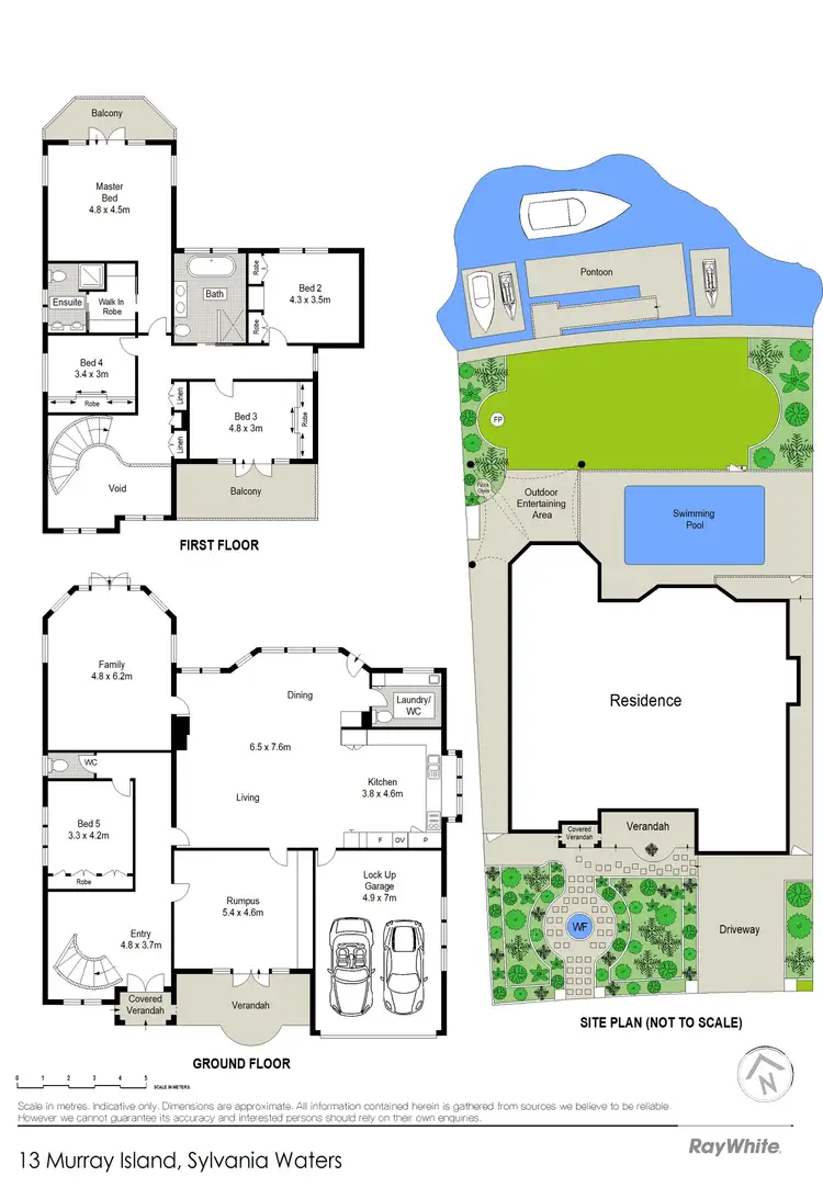 Floorplan of Homely house listing, 13 Murray Island, Sylvania Waters NSW 2224