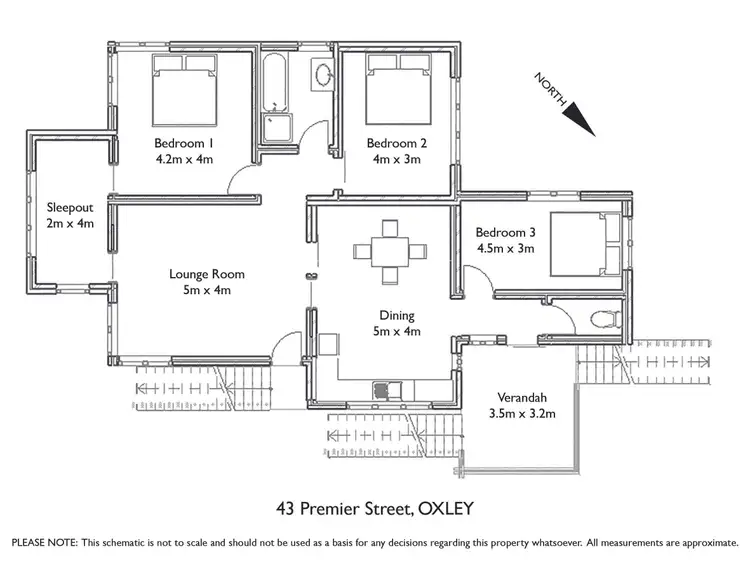Floorplan of Homely house listing, 43 Premier Street, Oxley QLD 4075
