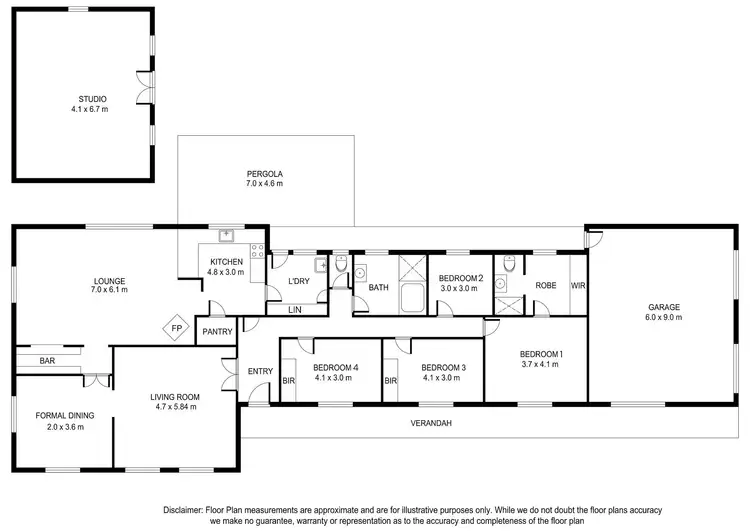 Floorplan of Homely house listing, 33987 Princes Highway, Wandilo SA 5291