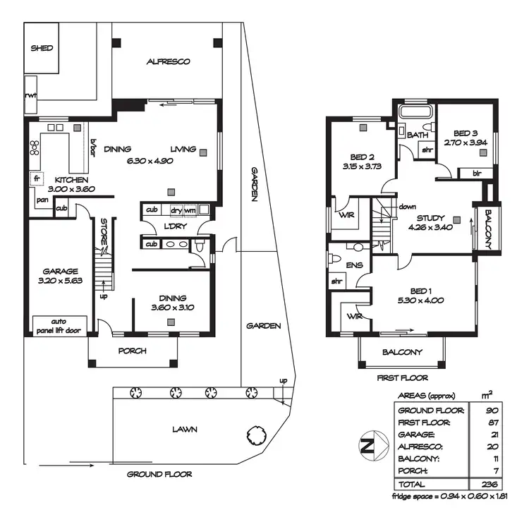 Floorplan of Homely house listing, 15b Phillips Avenue, Para Hills SA 5096