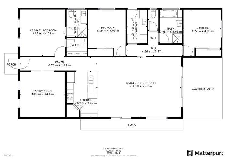Floorplan of Homely house listing, 17 Dellar Street, Swan Hill VIC 3585