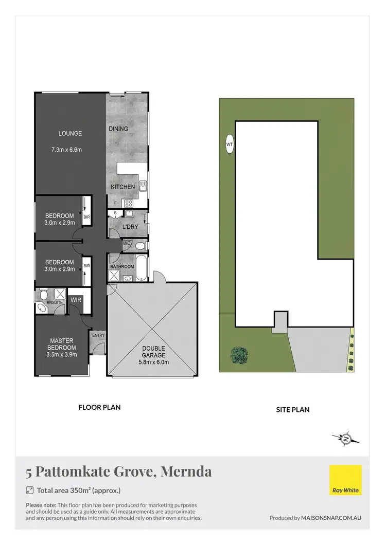Floorplan of Homely house listing, 5 Pattomkate Grove, Mernda VIC 3754
