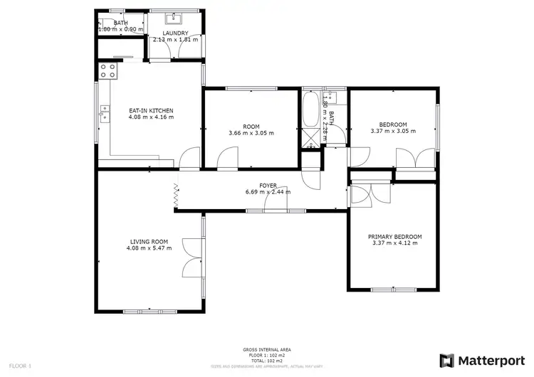 Floorplan of Homely house listing, 2 Cobham Avenue, Swan Hill VIC 3585