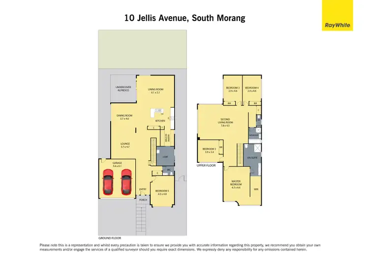 Floorplan of Homely house listing, 10 Jellis Avenue, South Morang VIC 3752