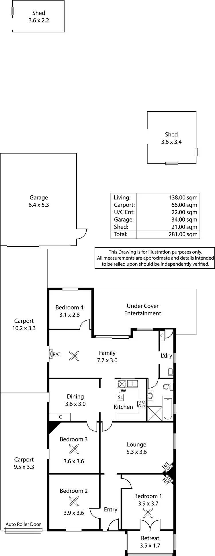 Floorplan of Homely house listing, 15 Scott Avenue, Flinders Park SA 5025
